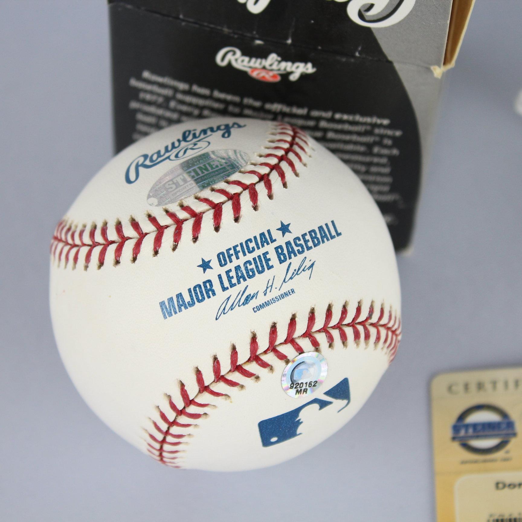 Steiner Don Mattingly NY Yankees Autographed Baseball