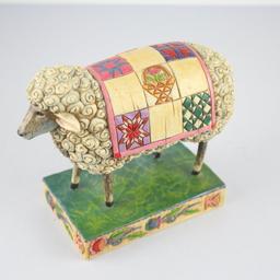 2003 Jim Shore Peace in the Valley Sheep Figurine Heartwood Creek