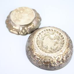 Silver Plated dresser or Trinket dishes