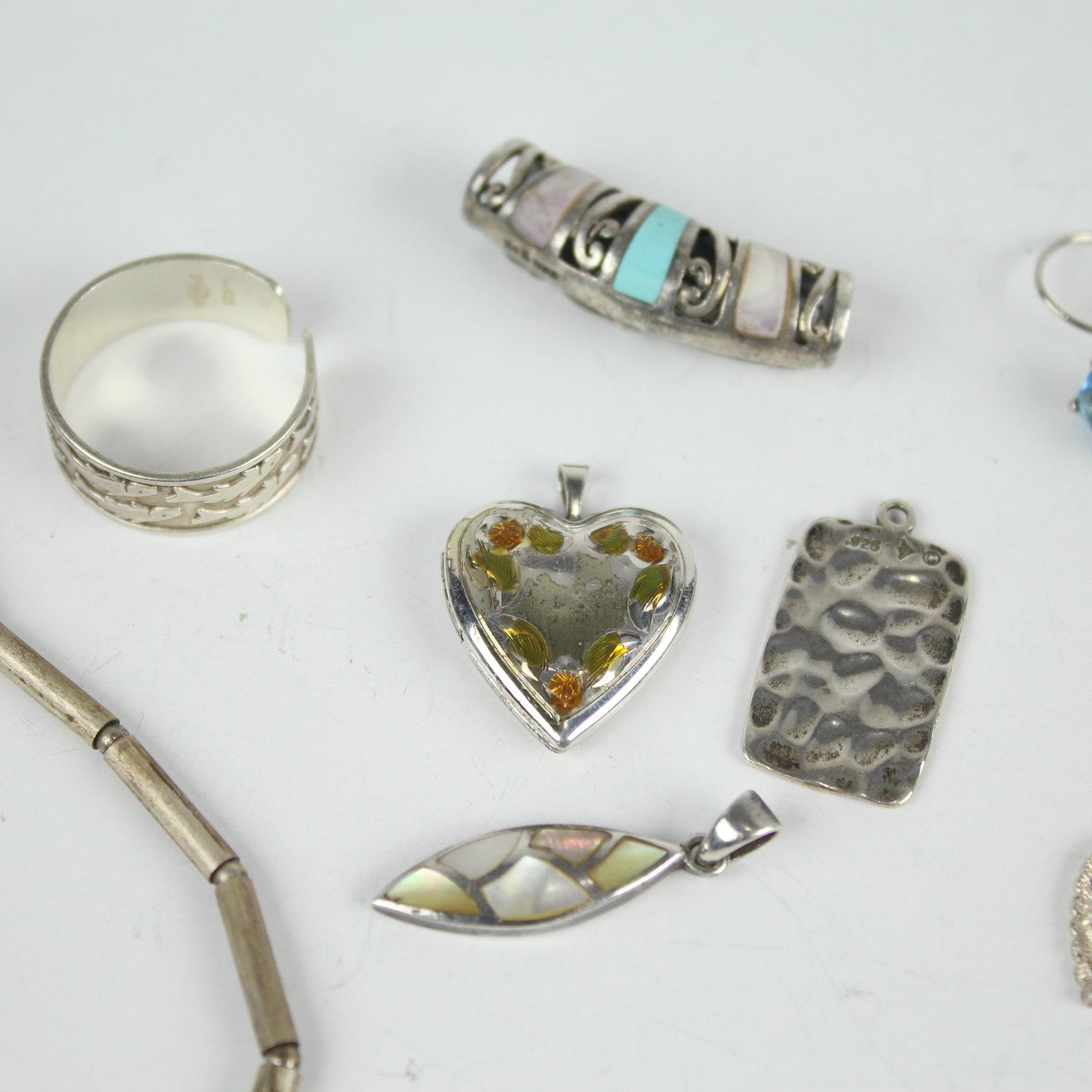 28.5 Grams Sterling Silver Jewelry Lot