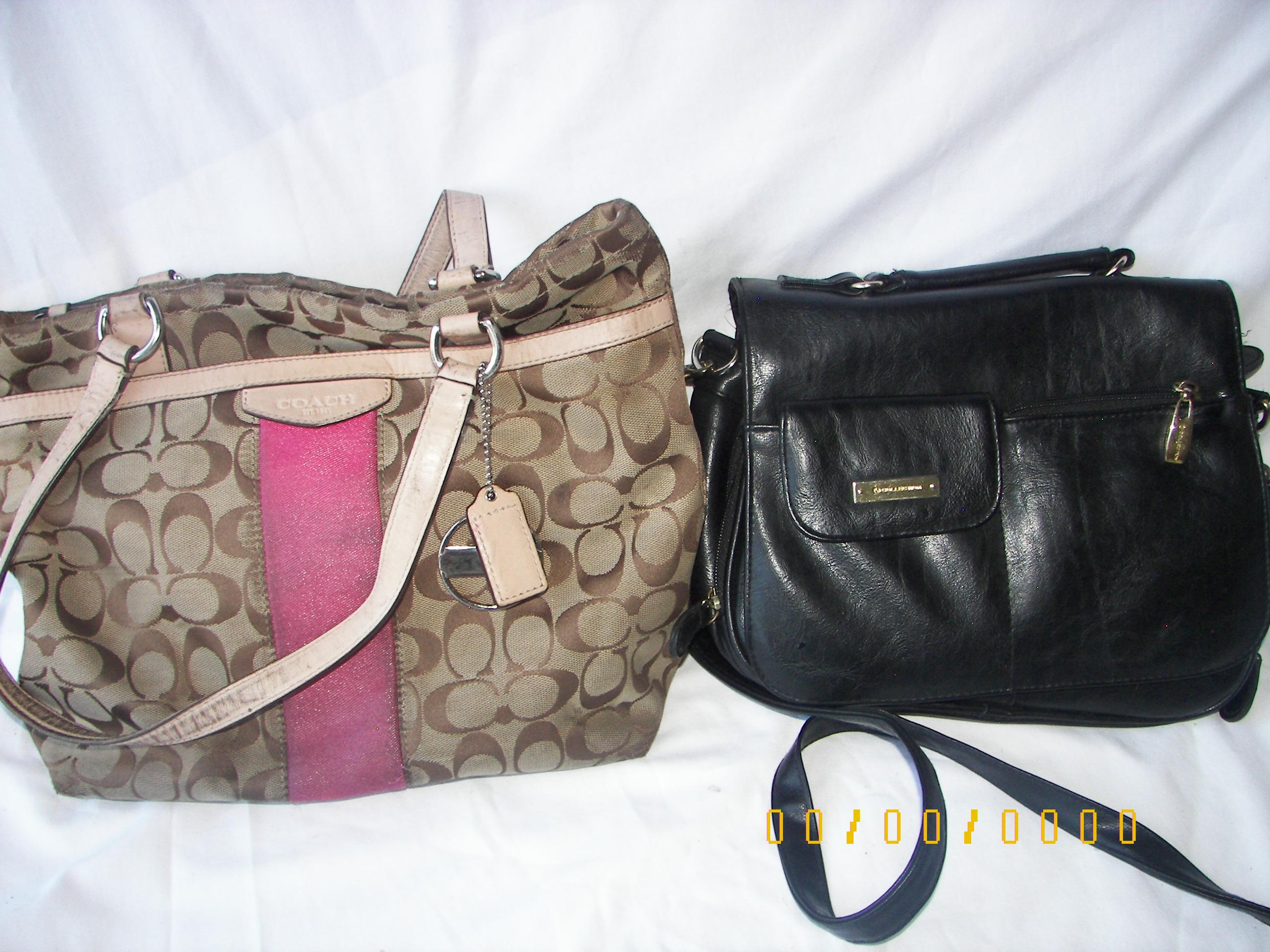 WOMENS PURSES- COACH AND 1 OTHER