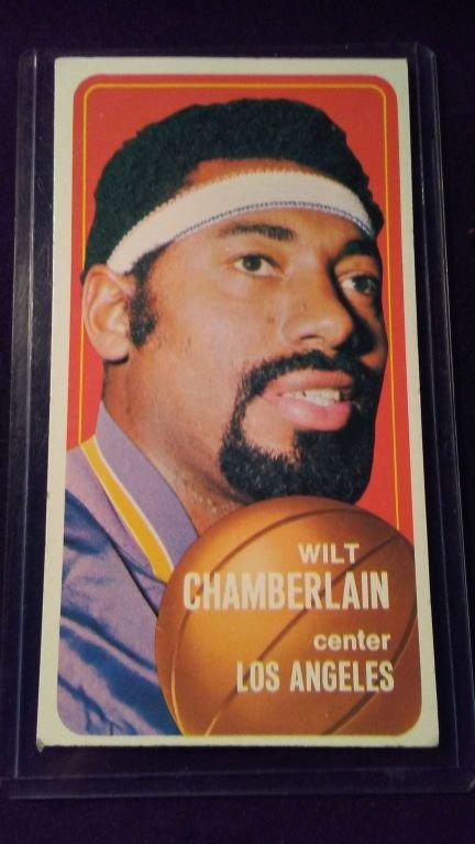 1970-71 TOPPS BASKETBALL CARD WILT CHAMBERLAIN #50