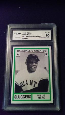 1982 TCMA BASEBALL'S GREATEST WILLIE MAYS #43