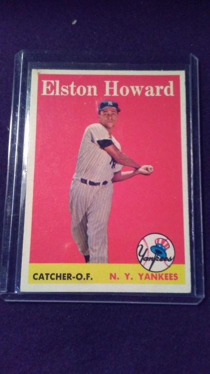 1958 TOPPS BASEBALL ELSTON HOWARD #275