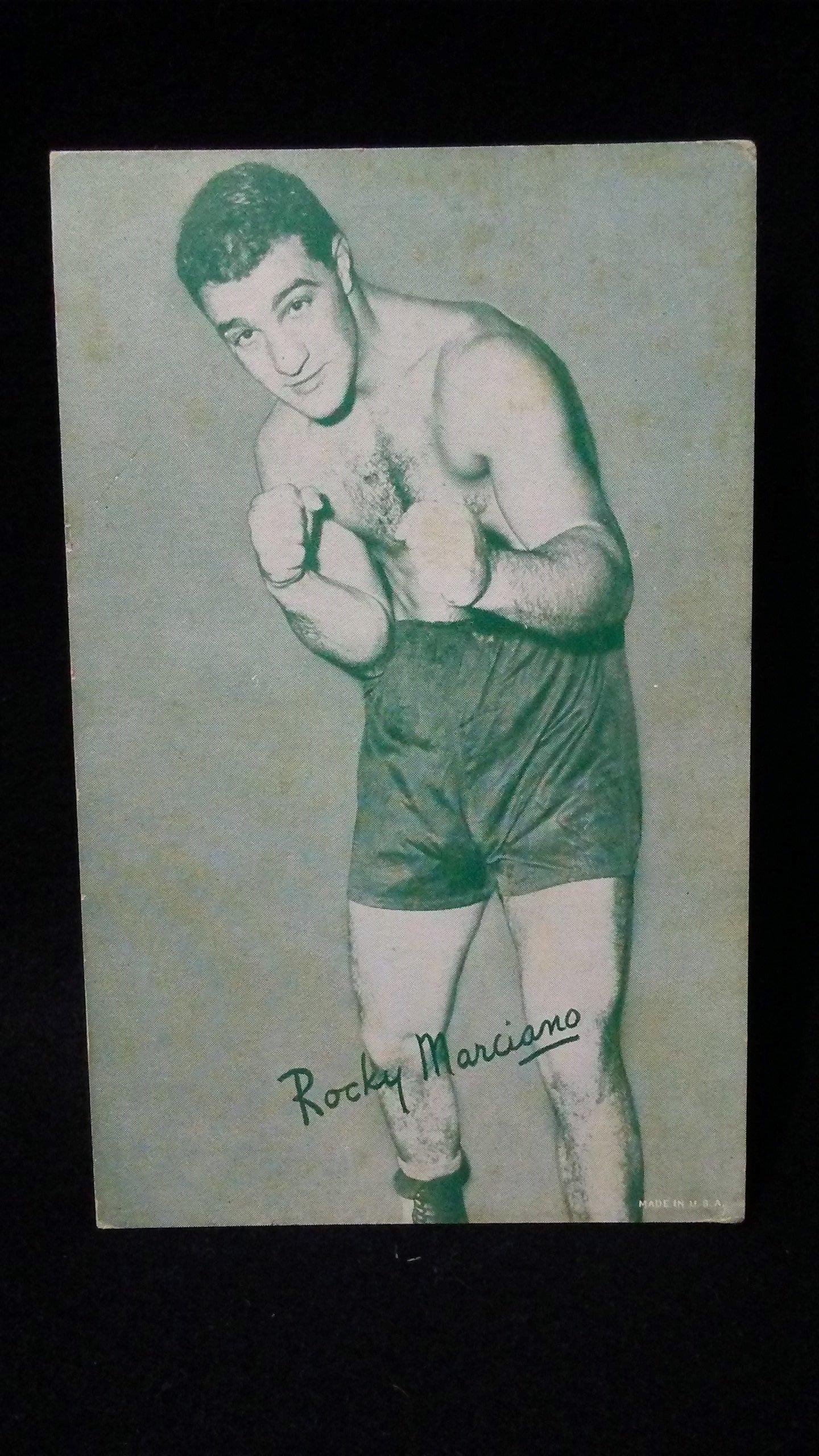 1940's Exhibit Boxing Card Rocky Marciano