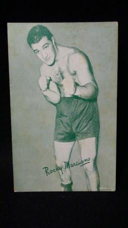 1940's Exhibit Boxing Card Rocky Marciano