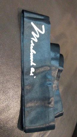 MUHAMMAD ALI AUTOGRAPHED SILK STRAP