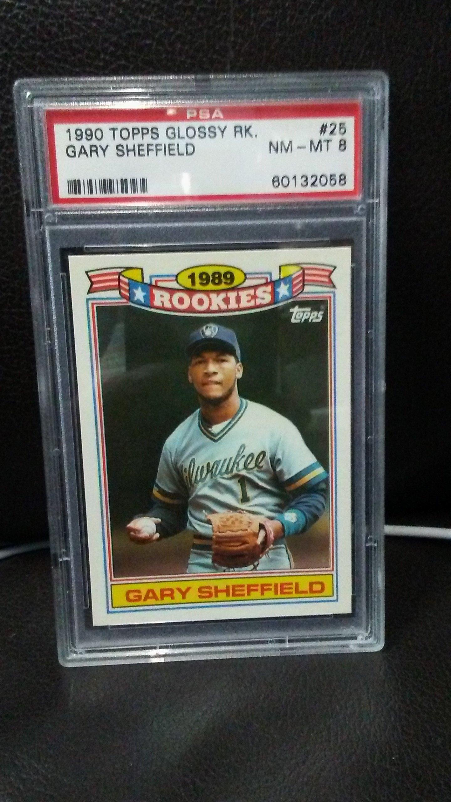 1990 TOPPS GLOSSY ROOKIES GARY SHEFFIELD