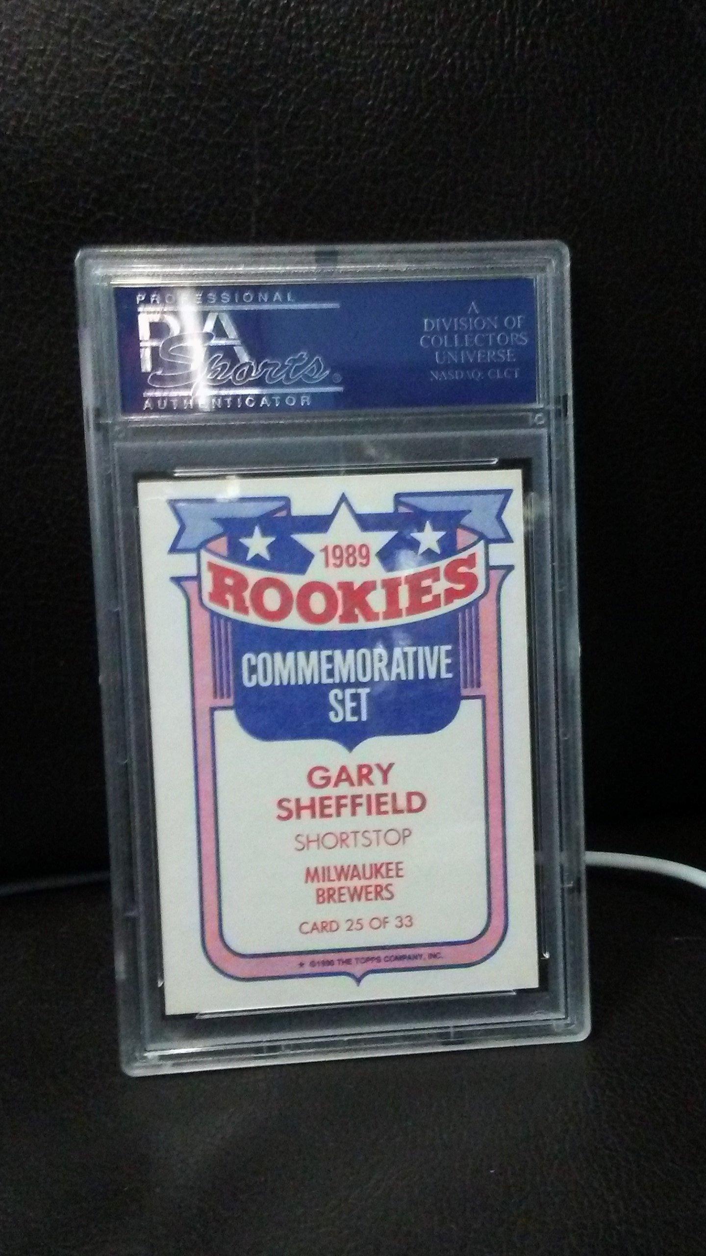 1990 TOPPS GLOSSY ROOKIES GARY SHEFFIELD