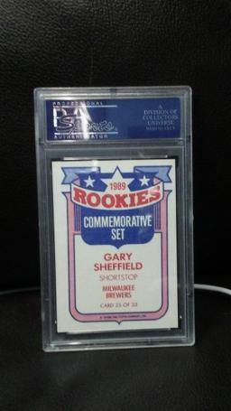 1990 TOPPS GLOSSY ROOKIES GARY SHEFFIELD