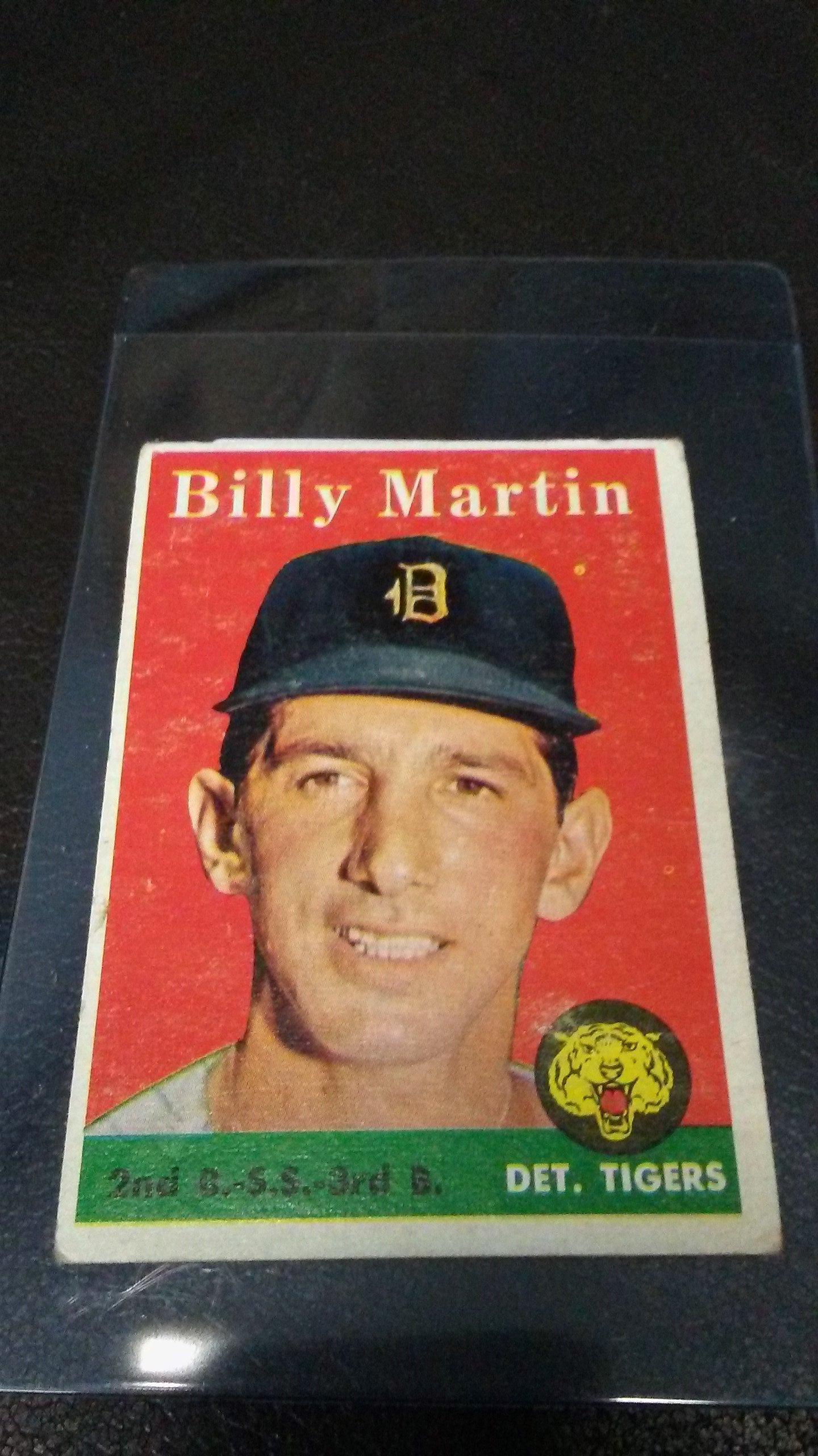 1958 Topps Baseball Billy Martin #271