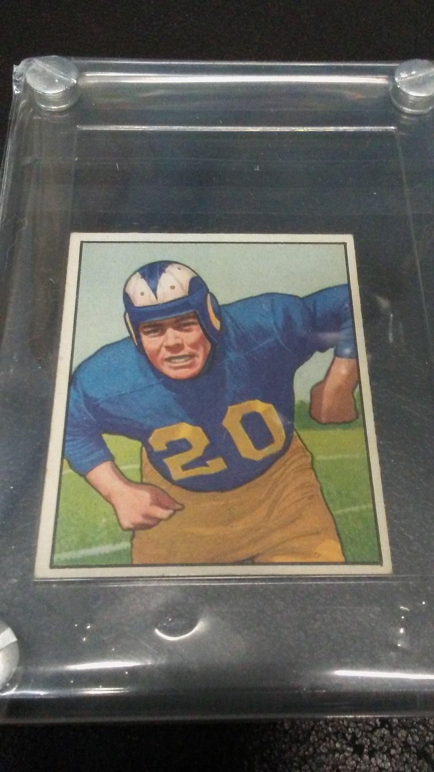 1950 Bowman Football Dick Huffman #53