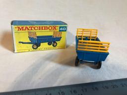 Matchbox Lesney Series 40 Hay Trailer w/box