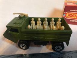 Matchbox 75 Superfast Model 54 Personnel Carrier w/box