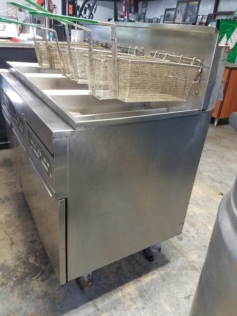 Frymaster MACH1352MRSD 3 Bank Gas Fryer