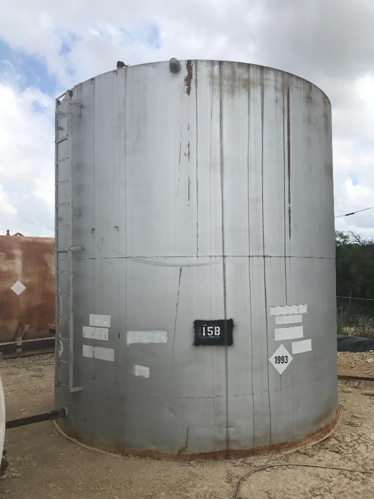 Steel Sivalis Tanks 21000 Gal (500 bbl) Upright Fuel Storage Tank