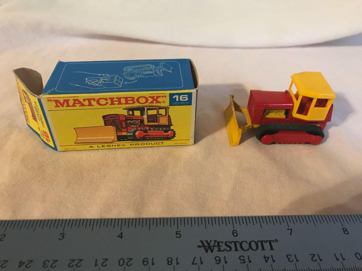 Matchbox Lesney Series 16 Case Tractor w/box