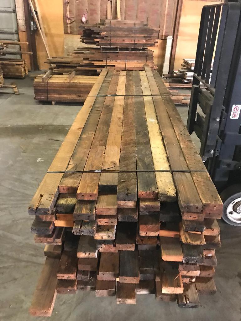 Qty of 2x4 boards reclaimed from home built in 1915