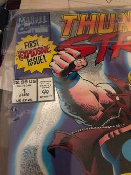 Signed Thunder Strike #1 Comic book with COA