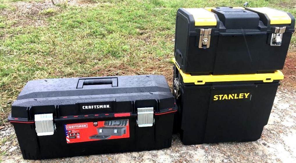 1-Craftsman(28") Tool Box & 1- Stanley Tool Box