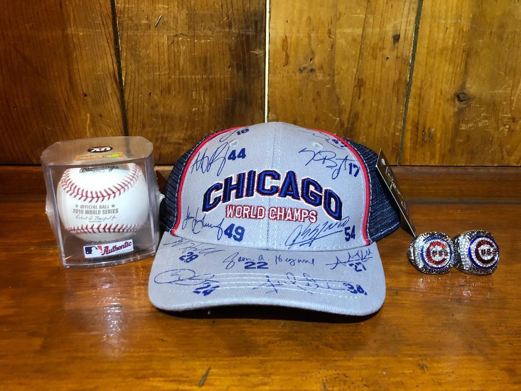 Chicago Cubs Championship Sports Memorabilia