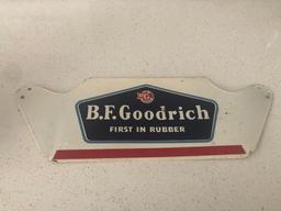 BF Goodrich 1870 metal sign