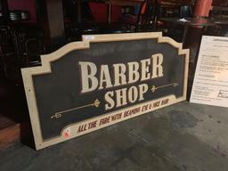 Barber Shop Sign