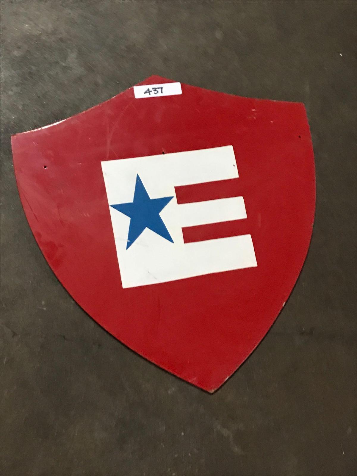 Shield sign