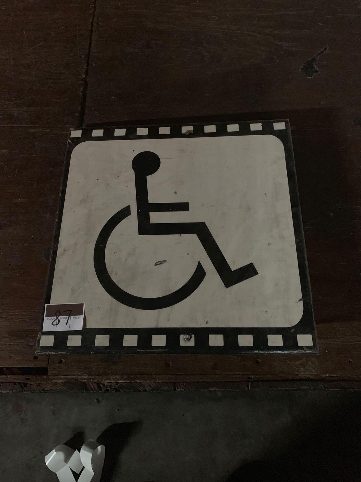 Handicap Sign