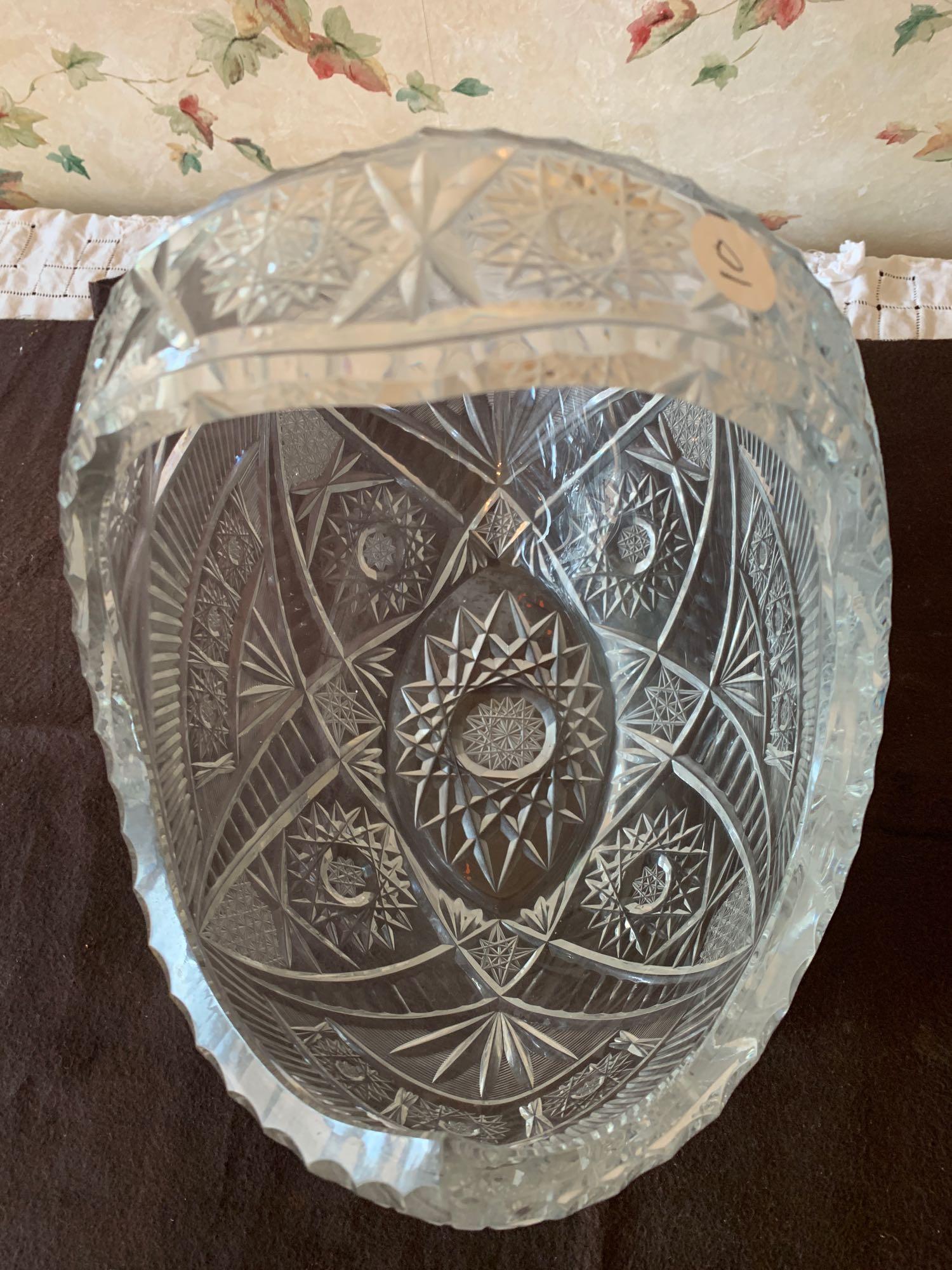 Crystal Serving Bowl