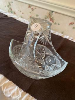 Crystal Serving Bowl