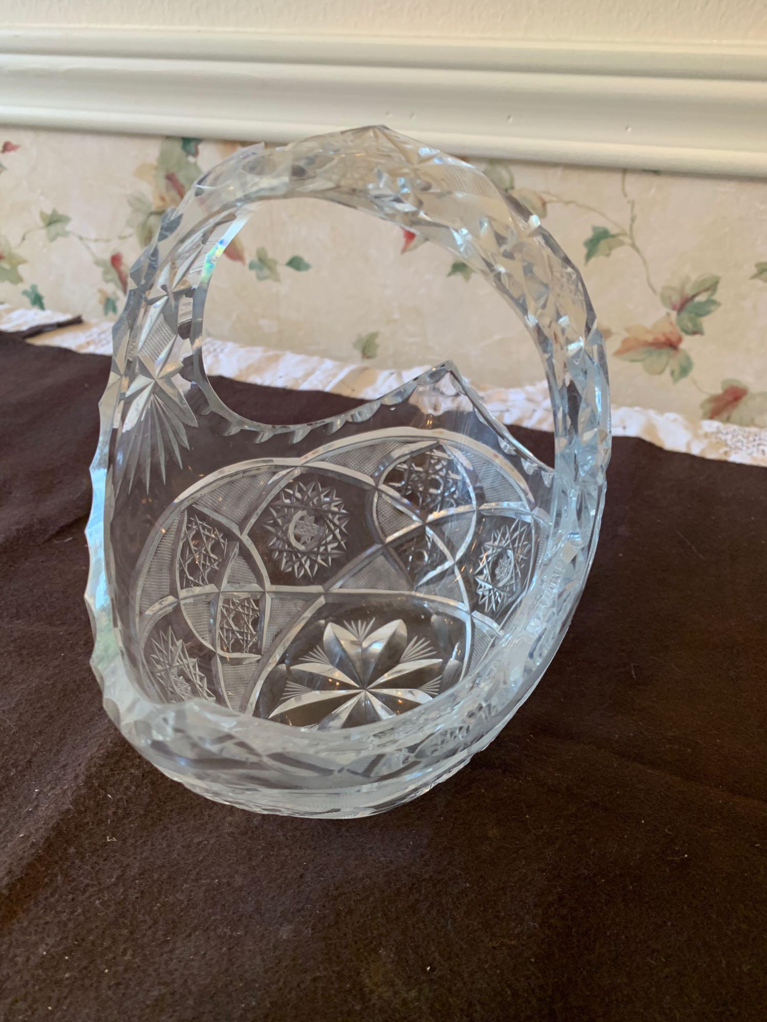 Crystal Serving Bowl