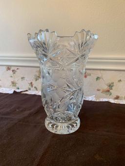 Crystal Flower Vase