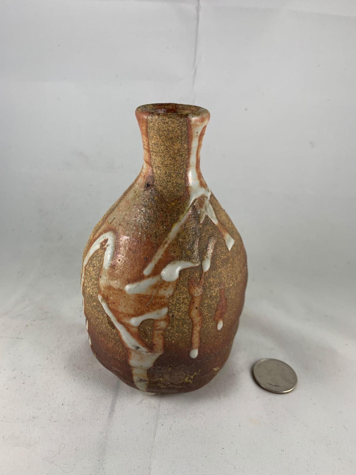 Vintage handmade pottery art piece