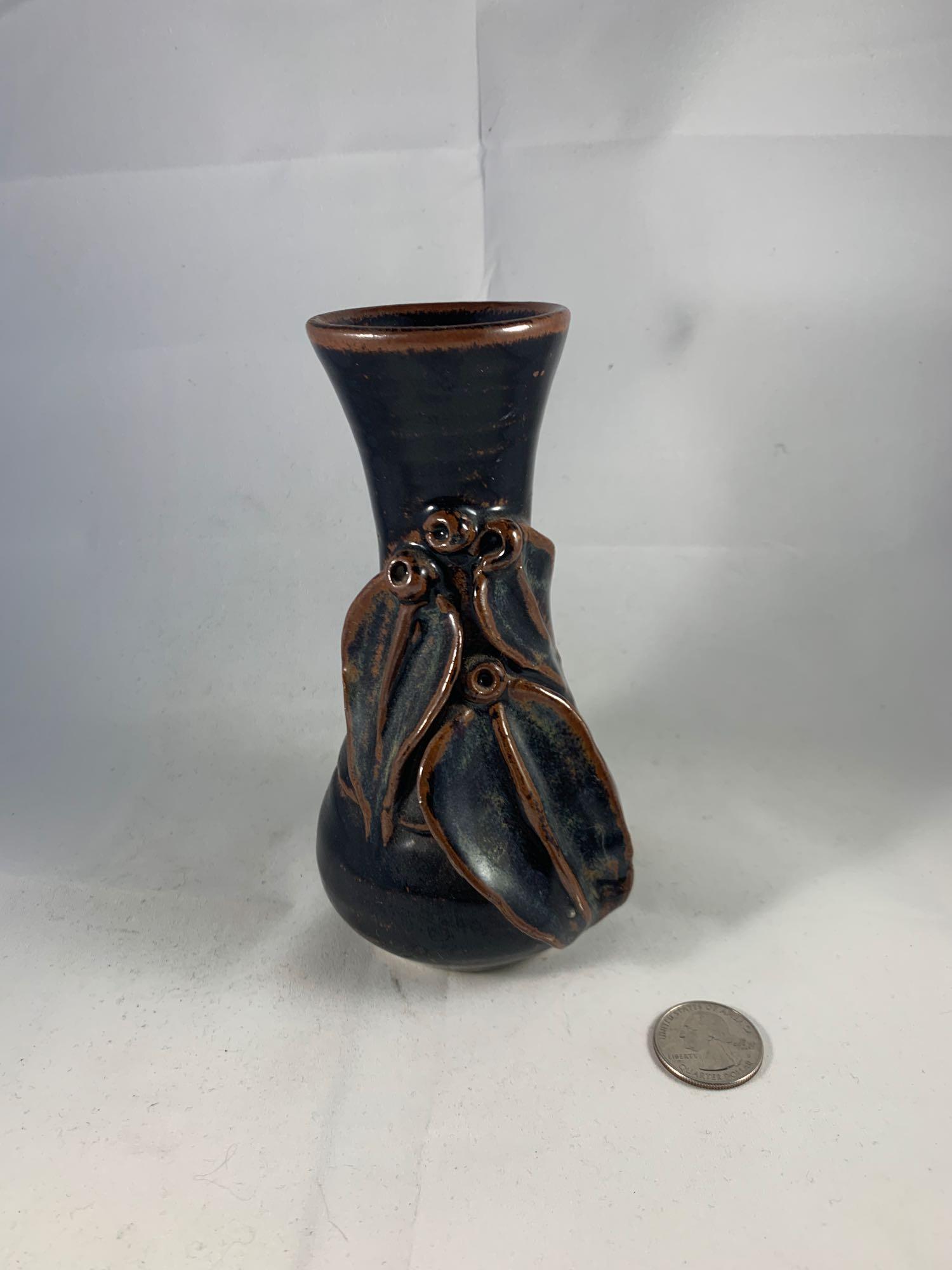 Hand-made Australian pottery vase