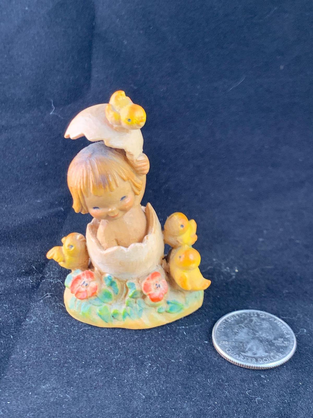 Vintage Signed Anri Figurine