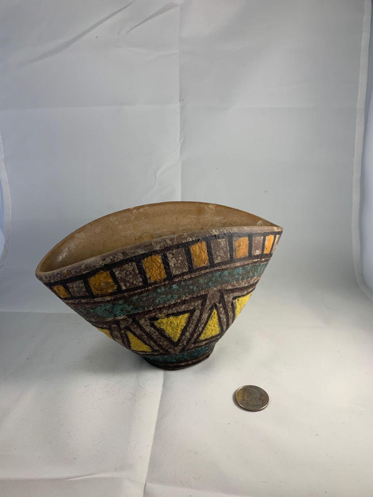 Vintage Handmade Italian Pottery Piece