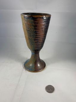 Vintage Leitch Handmade pottery piece