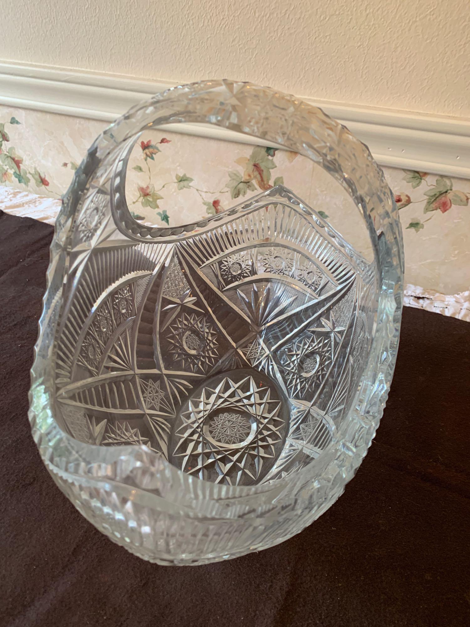 Crystal Serving Bowl