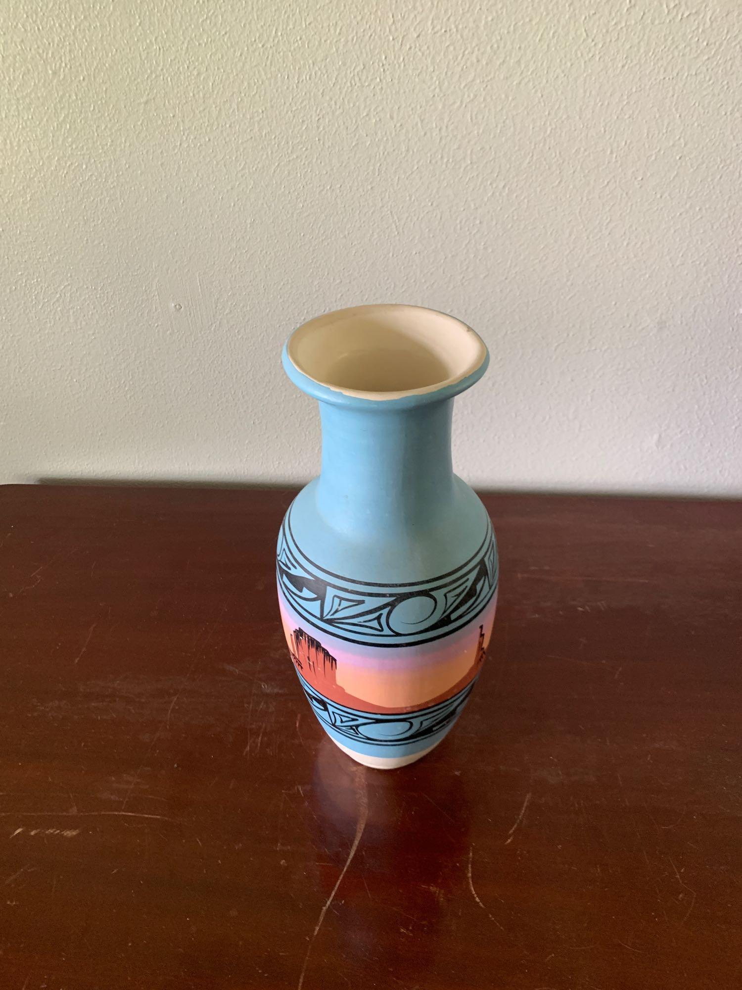 Vintage Hand-Painted Pottery