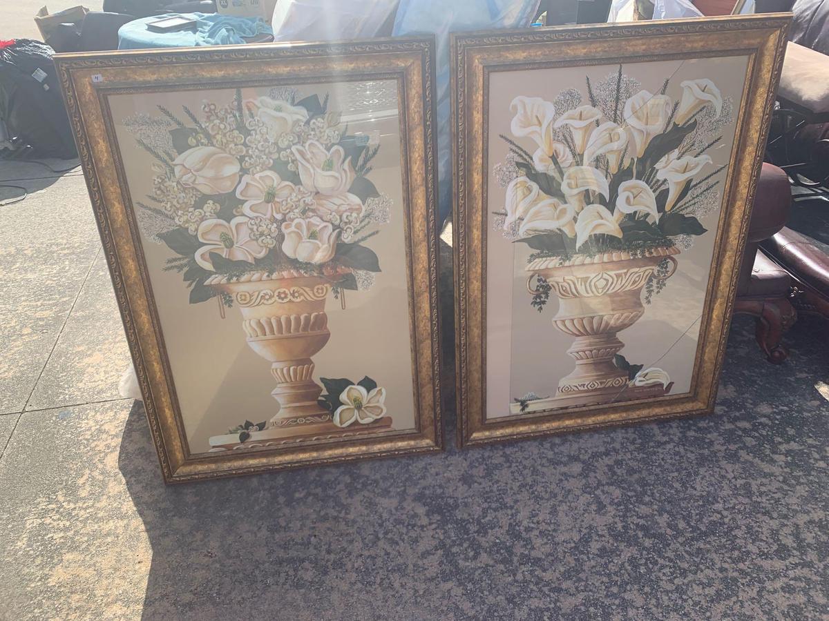 Qty of two framed prints on board