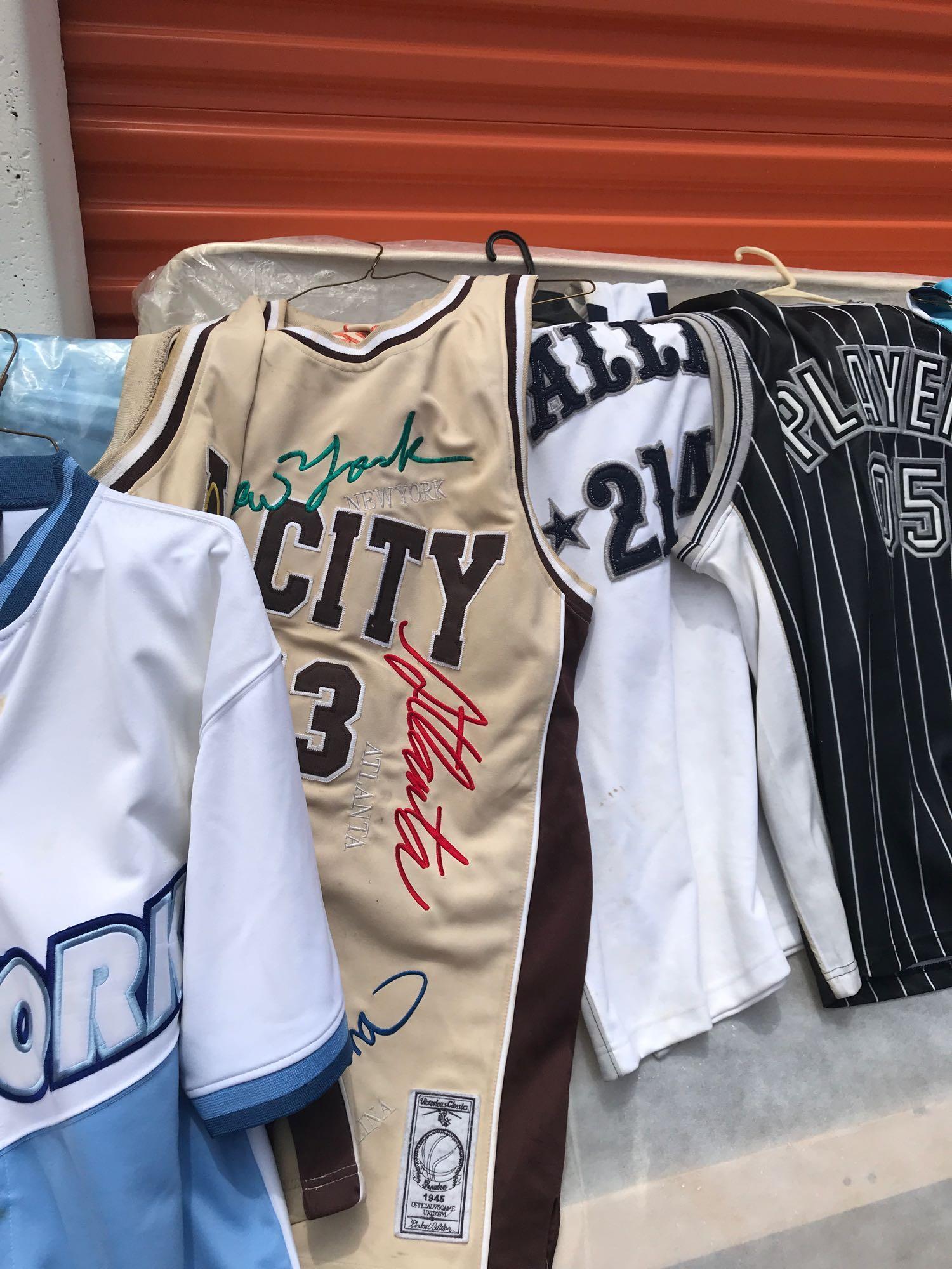 Qty of athletic jerseys