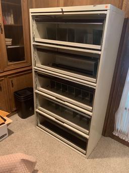 Hon 5-drawer vertical file cabinet