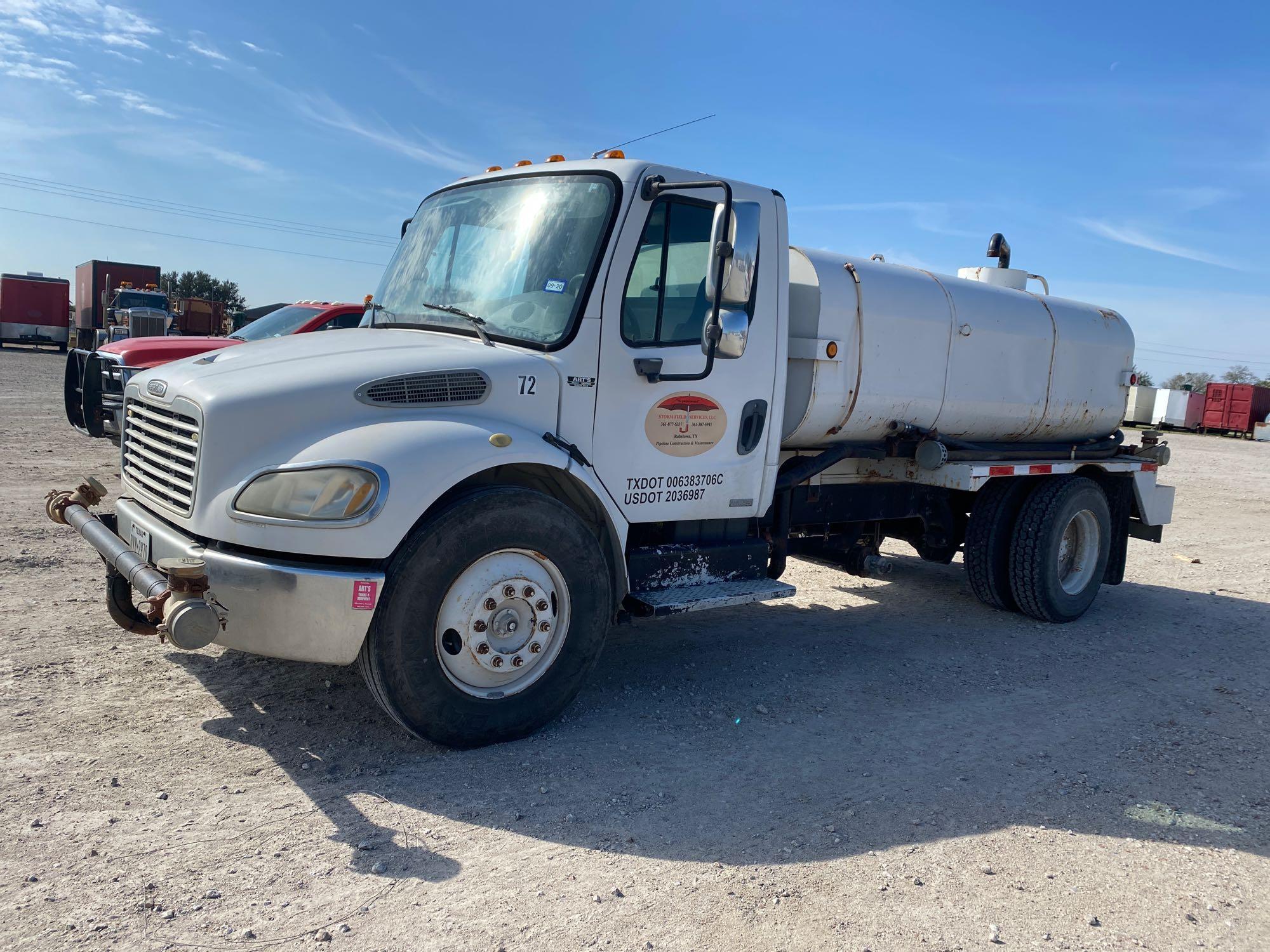 2005 Freightliner M2 2000 Gal 4x2 Water Truck