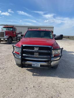 2014 Dodge Ram 3500 Crew Cab Flatbed Truck