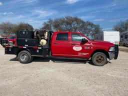 2014 Dodge Ram 3500 Crew Cab Flatbed Truck