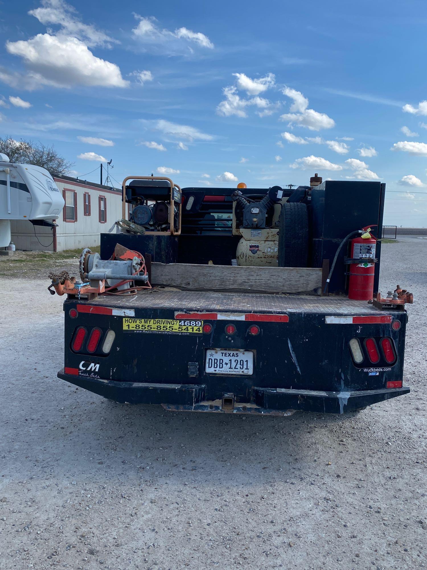 2014 Dodge Ram 3500 Crew Cab Flatbed Truck