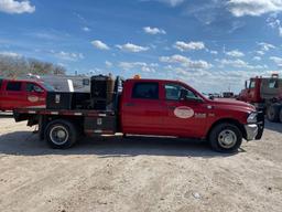 2014 Dodge Ram 3500 Crew Cab Flatbed Truck