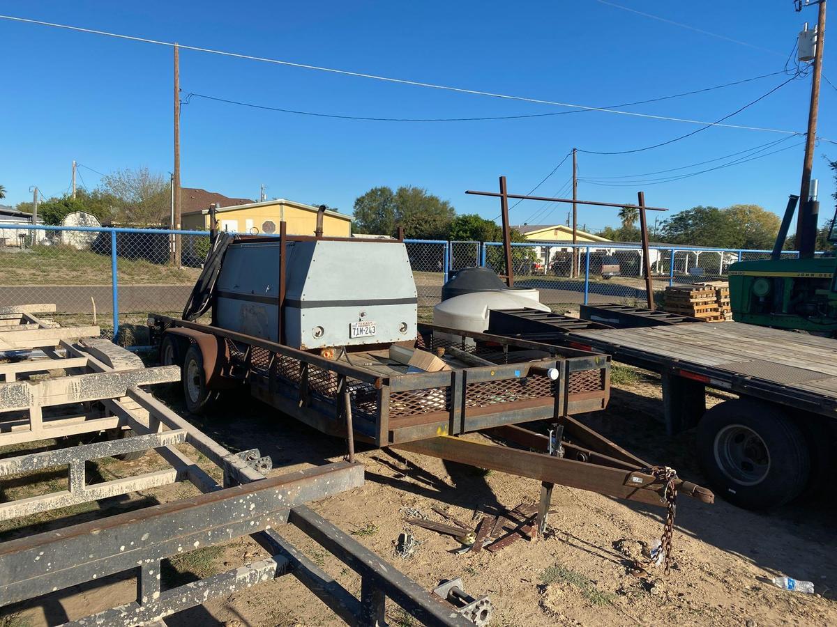 Custom T/A Sandblasting Trailer