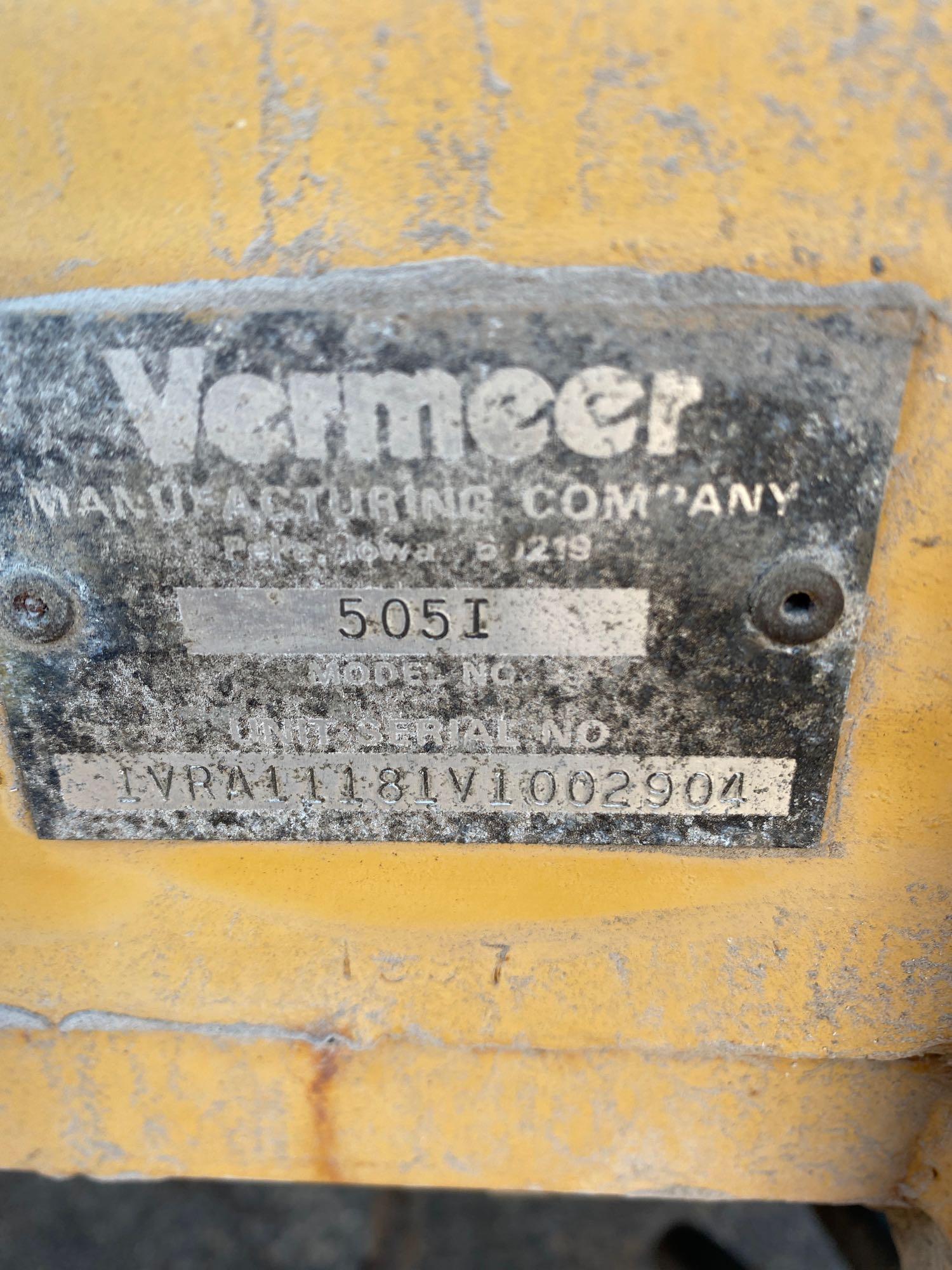 1997 Vermeer 505I Hay Baler Unit